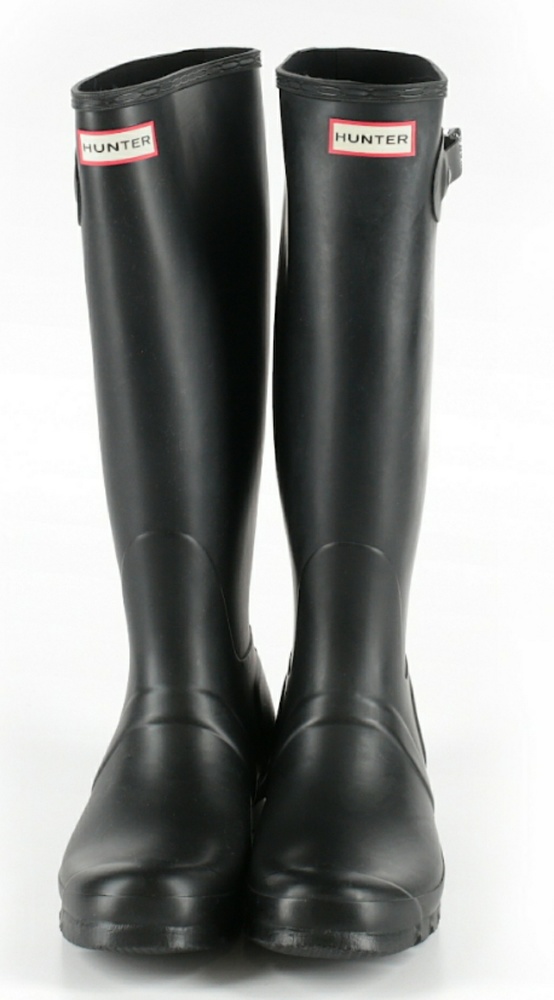 NEW Tall Black Hunter Rain Boots size 10